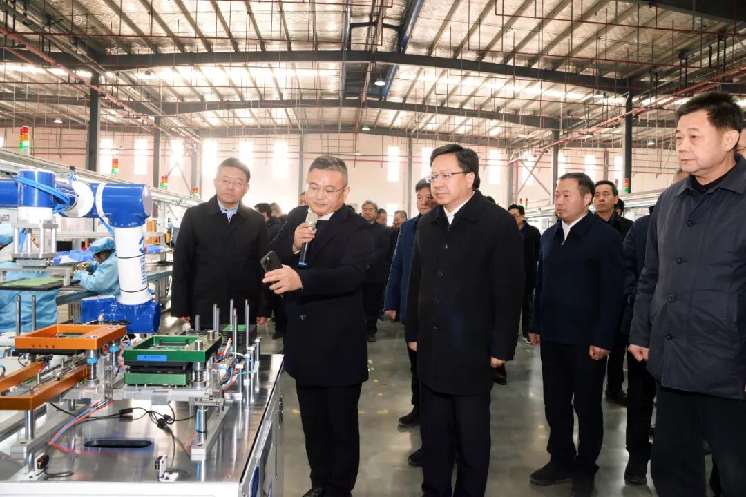 喜迎全市观摩检阅｜联康信息作为泗阳重点产业项目亮相全市重大项目观摩现场