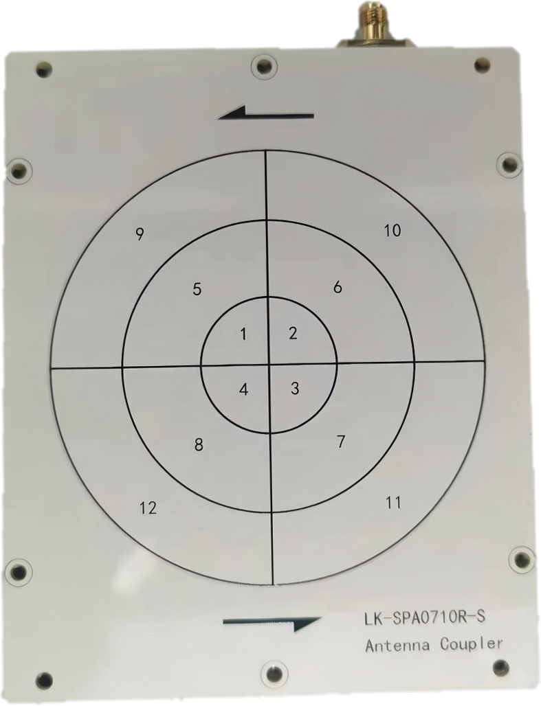 圆极化耦合版天线 Circularly polarized coupled antenna 