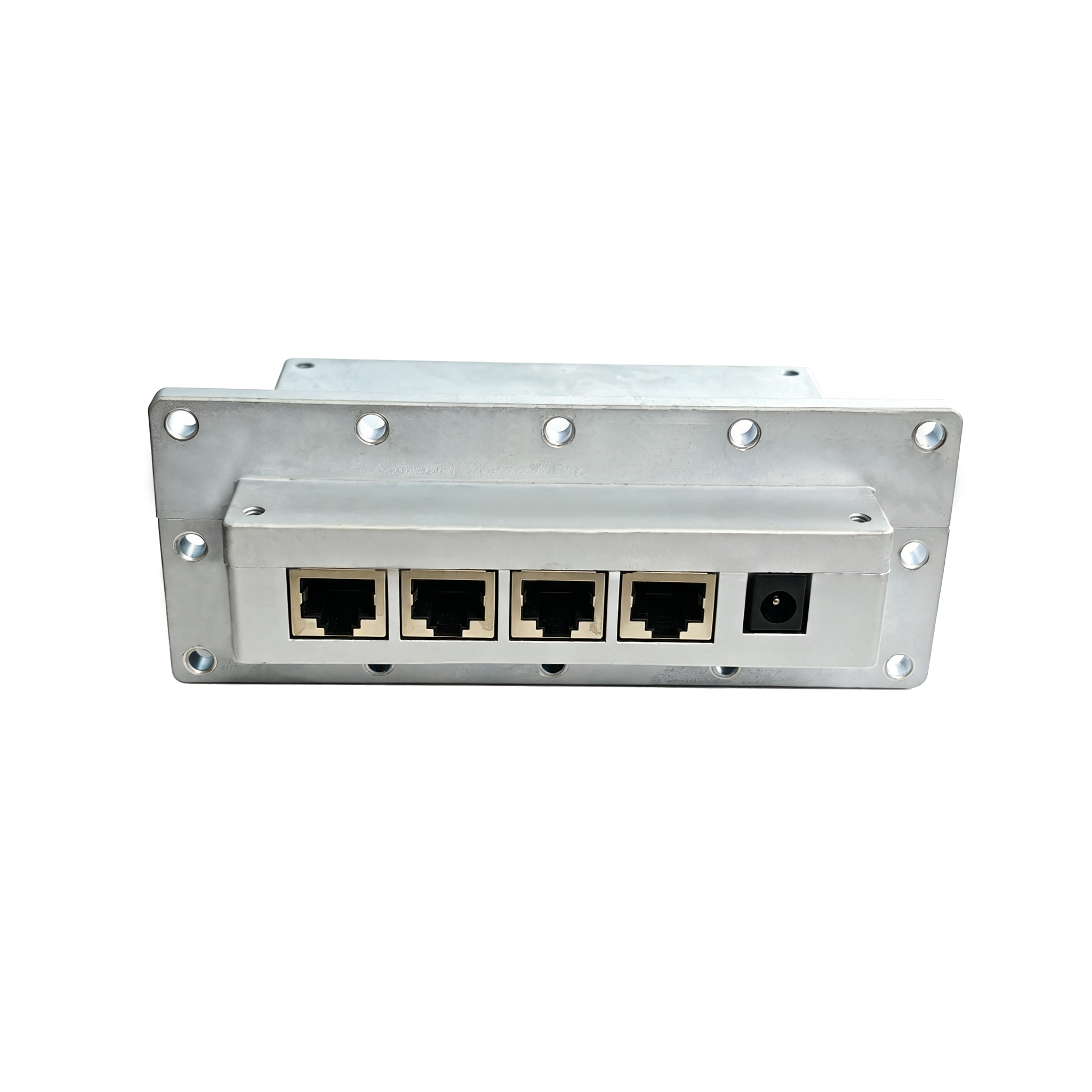 4 路 RJ45+DC 电源组合式滤波连接器